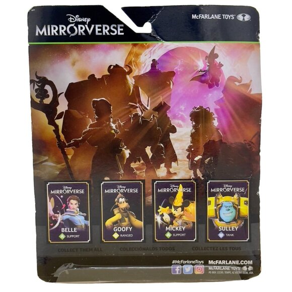 Disney Mirrorverse Mickey 5" Series 1 Action Figure Accessory McFarlane NEW! - Picture 5 of 12
